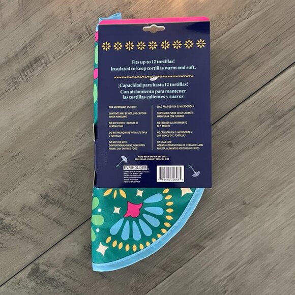5/$20 NEW Microwavable Reusable Tortilla Warmer - Picture 5 of 6